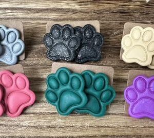 Large Paw Print Studs