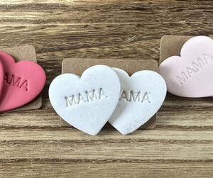 Mama Heart Studs