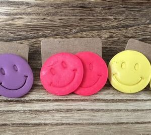 Smiley Face Studs